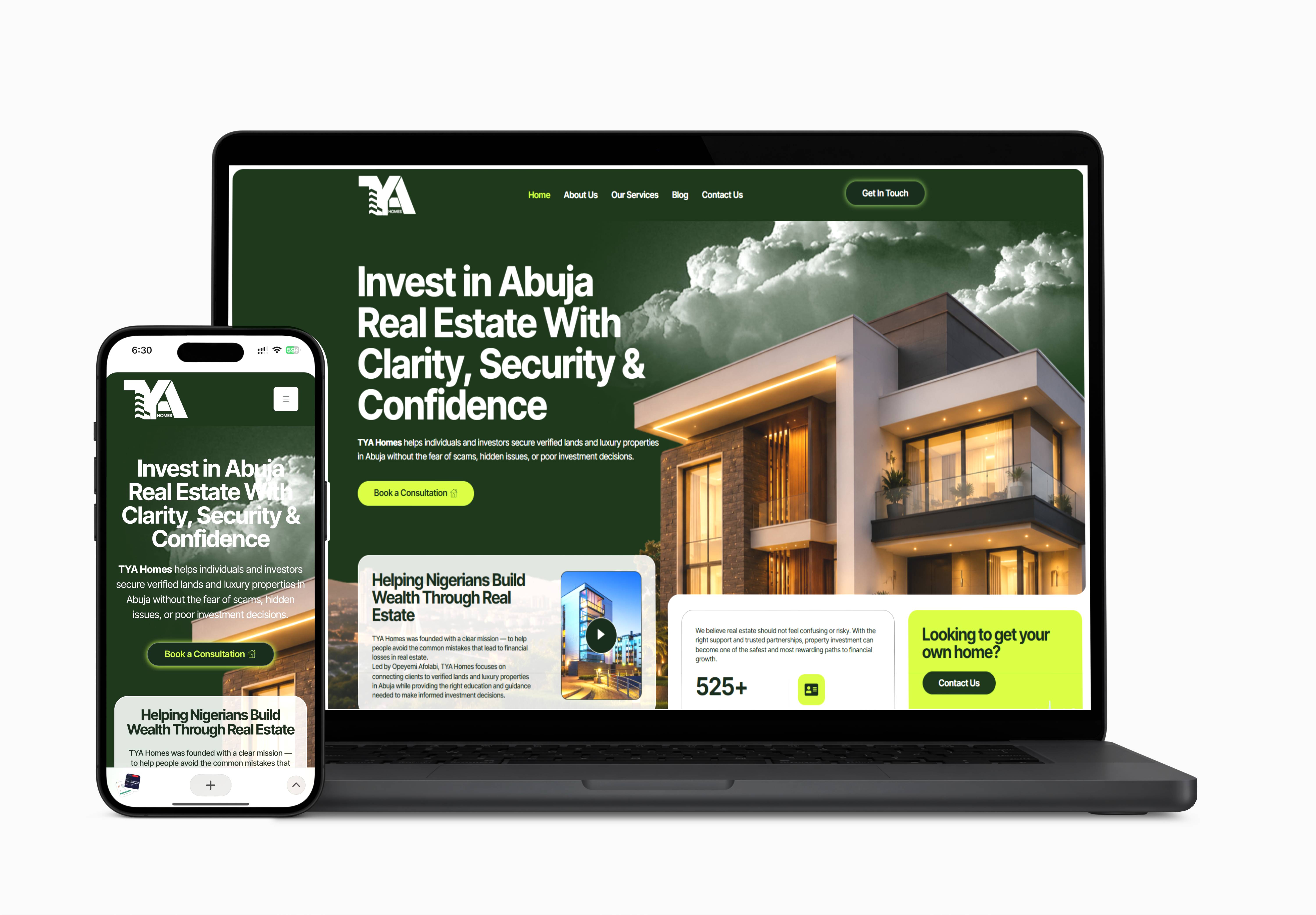 TYA Homes | Real Estate Company